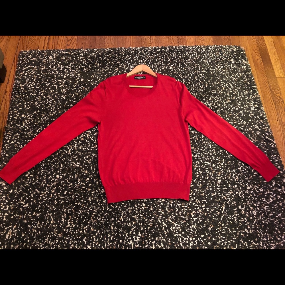 Dolce & Gabbana Silk Crewneck Sweater